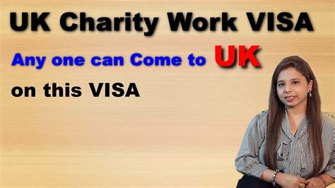 Tier 5 – Charity Worker Visa .